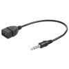 Kabel adapter Maclean MCTV-693 USB 2.0 (F) -> MiniJack 3,5mm